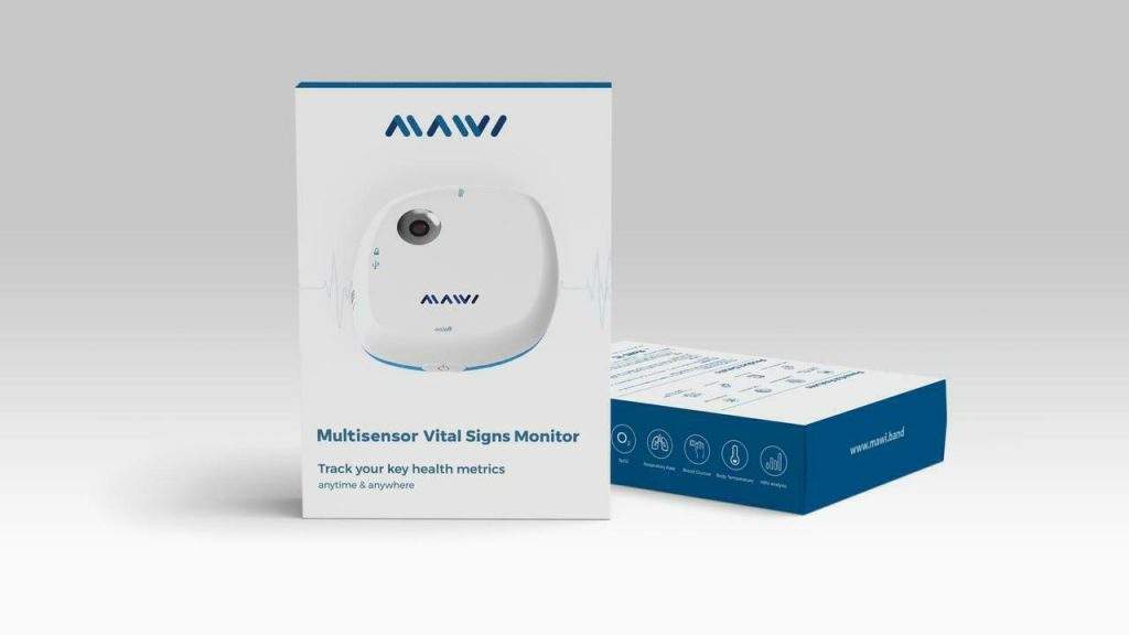 Mawi Vital Remote Patient Vital Signs Monitor for mental health support